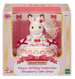 Sylvanian Families - Freya's Birthday - Strawberry Cake Dress