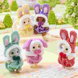 Sylvanian Families - Cutie Collectibles Colourful Bunny Costume Babies Mystery Blind Bag