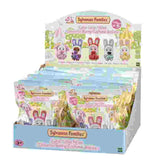 Sylvanian Families - Cutie Collectibles Colourful Bunny Costume Babies Mystery 16 Blind Bags CDU
