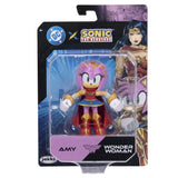 DC X Sonic The Hedgehog - 2.5 inch Amy as Wonder Woman Action Figure