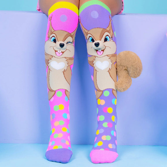 Madmia Kids & Adults Squirrel Socks