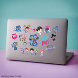 K-Pop Demon Hunters - K-Pop Demon Hunters Stickers (A pack with 4 sheets stickers)