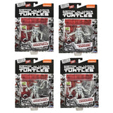 Teenage Mutant Ninja Turtles: Black and White Comic Book Figures with Comic Book