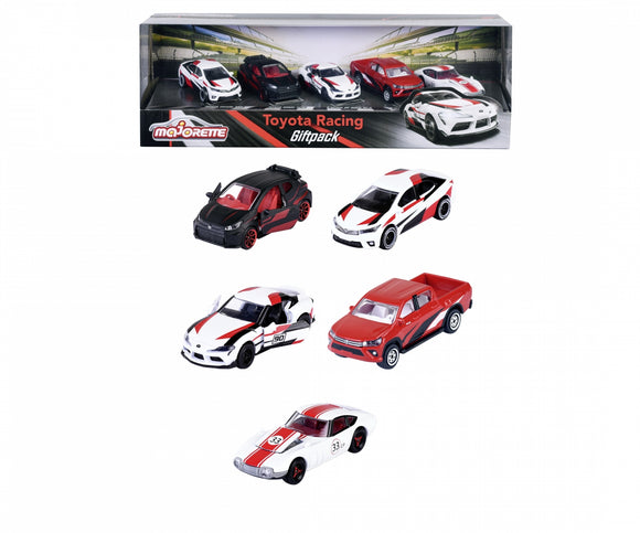 Majorette - Toyota Racing Series 5 Pieces Gift Pack