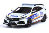 YM Model Car - Honda Civic FK8 Malaysia Police Edition