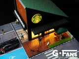 G-Fans Models Starbucks Café with Carpark