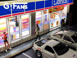 G-Fans Models Lawson Convenience Store with Carpark