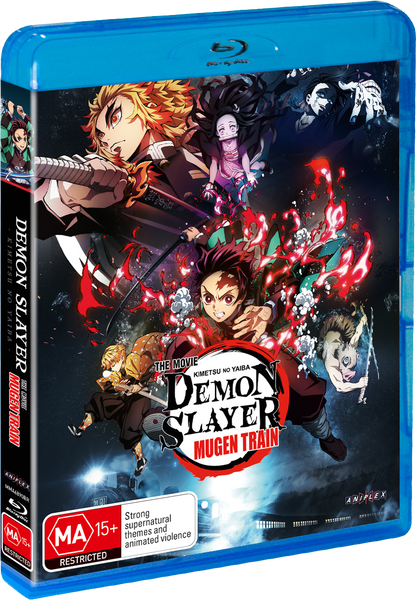 Demon Slayer Kimetsu No Yaiba The Movie Mugen Train Blu Ray