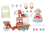 Sylvanian Families - Popcorn Delivery Trike with Sheep Mother Barbara figure