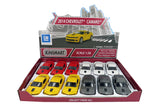 Kinsmart - 2014 Chevrolet Camaro in Yellow NO BOX