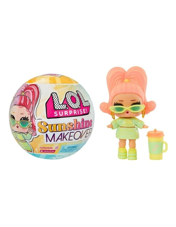 L.O.L Surprise Sunshine Makeover Doll in Assorted Blind Ball