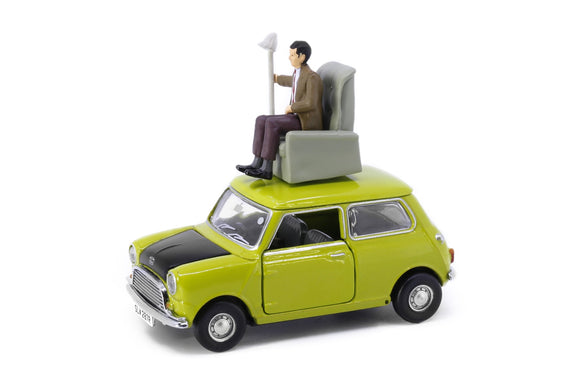 Tiny City Die-cast Model Car - Mr Bean on Sofa Mini Cooper Edition