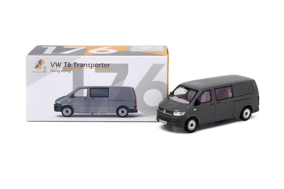 Tiny City Die-cast Model Car – Volkswagen T6 Transporter (Grey) #176