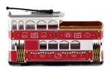 SANRIO CHARACTERS 1/120 Die-cast Model - Red Antique Tram