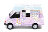 Tiny City Die-cast Model Car - SANRIO Little Twin Stars Ice Cream Van
