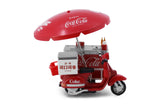 Tiny City Die-cast Model Car -  1/35 Coca-Cola Refreshment Scooter (with Figure)