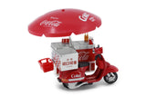 Tiny City Die-cast Model Car -  1/35 Coca-Cola Refreshment Scooter (with Figure)