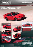 INNO64 –  Nissan Fairlady Z (Z32) Aztec Red With Extra Wheels