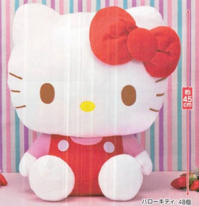 Sanrio Hello Kitty Strawberry Colour Ver Big Plush