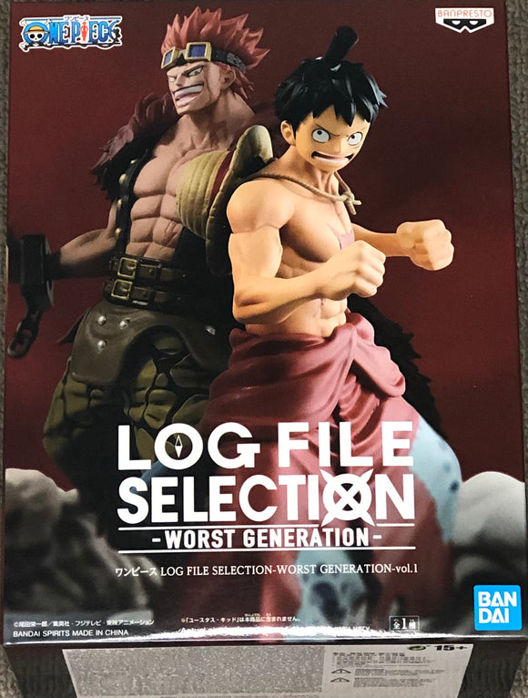 One Piece Log File Selection Worst Generation Vol. 1 Monkey D. Luffy