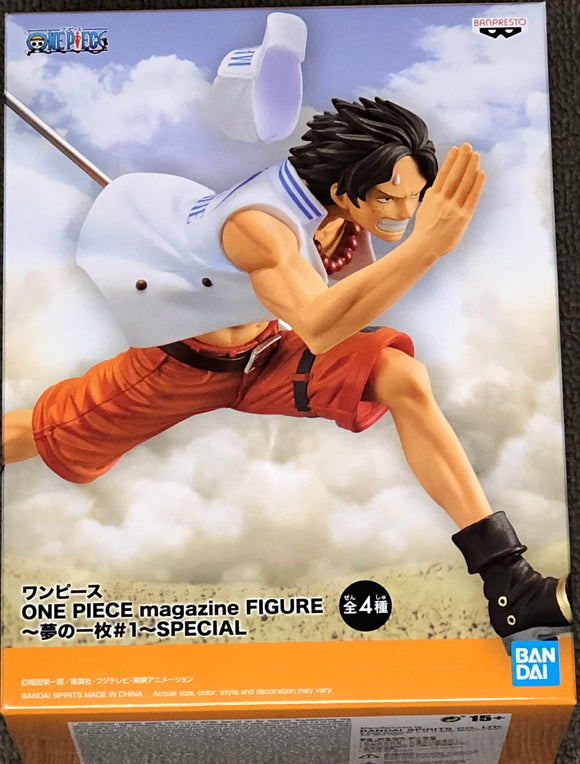 One Piece Magazine Figure A Piece of Dream No.1 Vol.4 Special - Portgas D. Ace