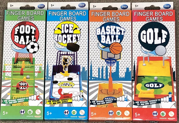 Sport Finger Board Games 4 in Set