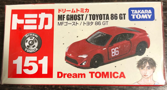 Tomica Die-cast Car #151 – MF Ghost / Toyota 86 GT