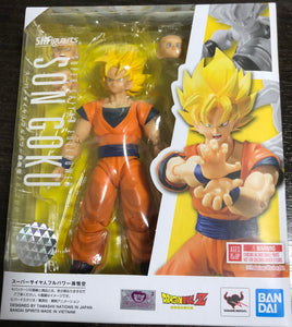Bandai S.H.Figuarts Dragon Ball Z Super Saiyan Son Goku Legendary Super  Saiyan Figure yellow