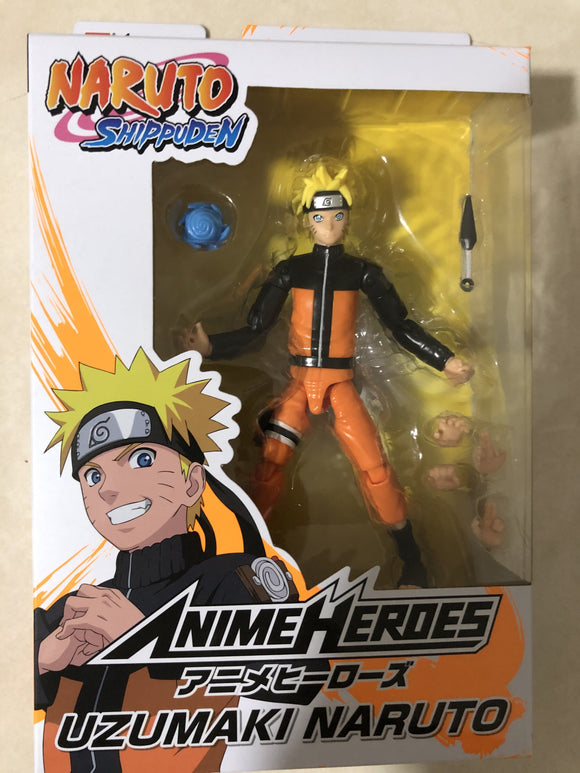 Naruto Shippuden Anime Heroes - Uzumaki Naruto Action Figure