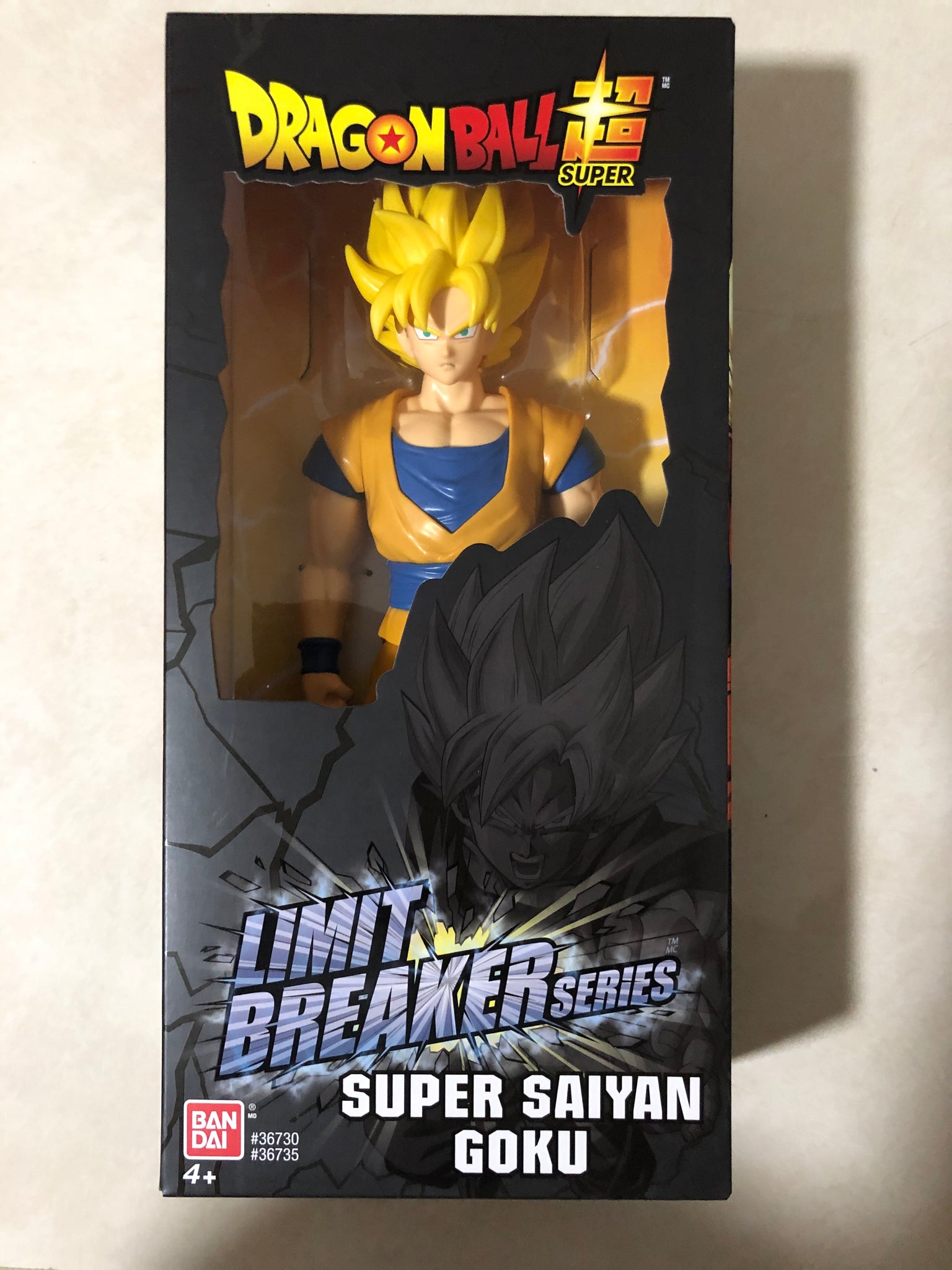 Dragonball Super Limit Breaker Goku 12 Action Figure
