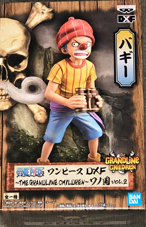 One Piece DXF The Grandline Children Wanokuni Vol.2 - Buggy (Gold Label)