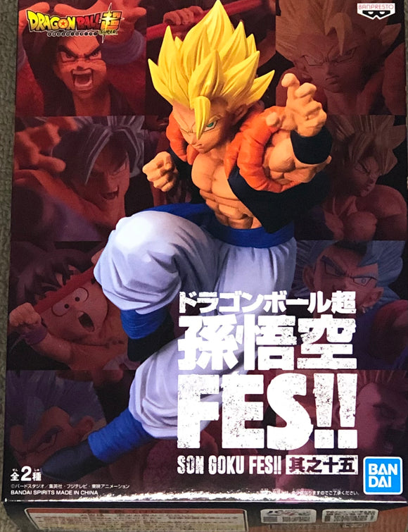 Dragon Ball Super Son Goku FES!! Vol.15 Super Saiyan Gogeta (Gold Label)