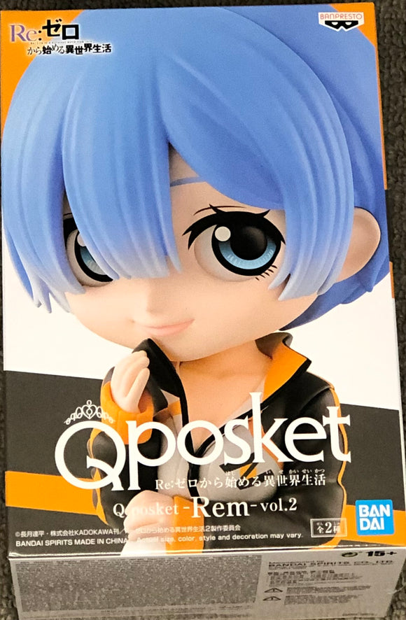 Re:Zero Starting Life in Another World Q Posket Rem Vol. 2 (Ver.A)