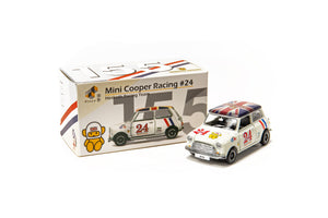 Tiny City Die-cast Model Car – Mini Cooper Racing #155