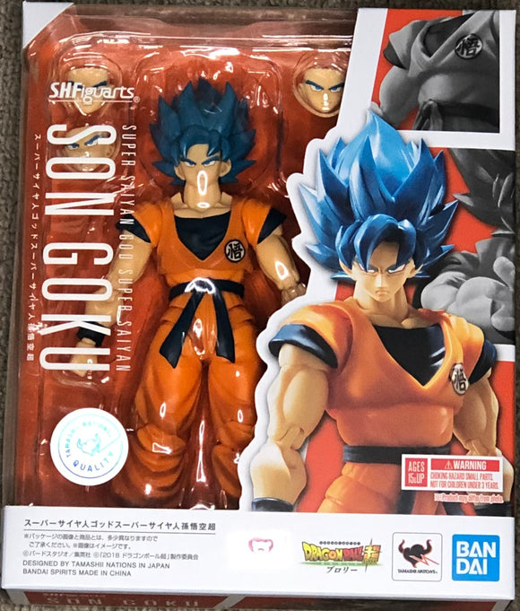 Dragon Ball Super S.H.Figuarts Super Saiyan God SS Goku – Toyz Anime