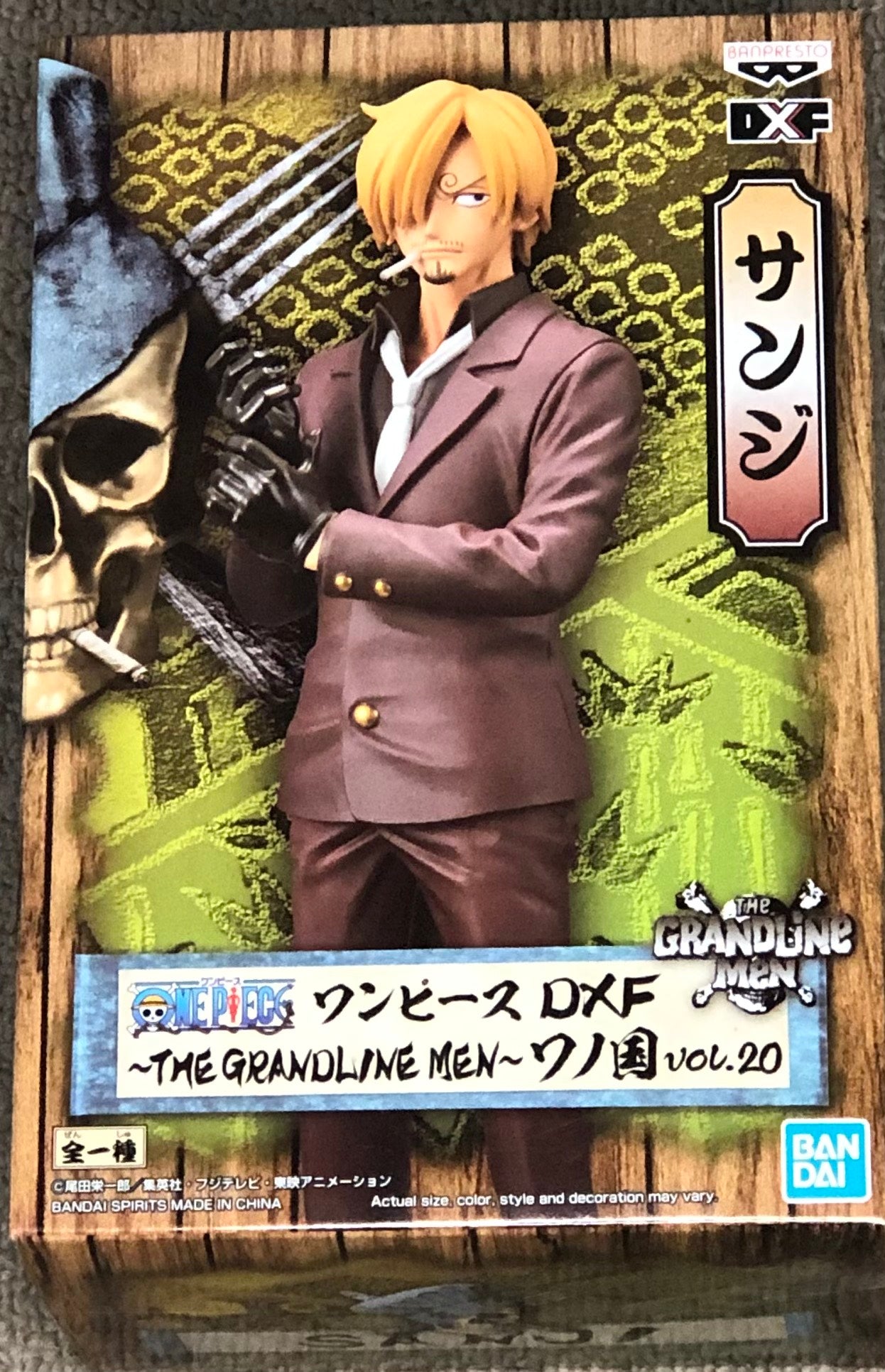 Action Figure One Piece Sanji (Grandline Men Vol 20) - Bandai 