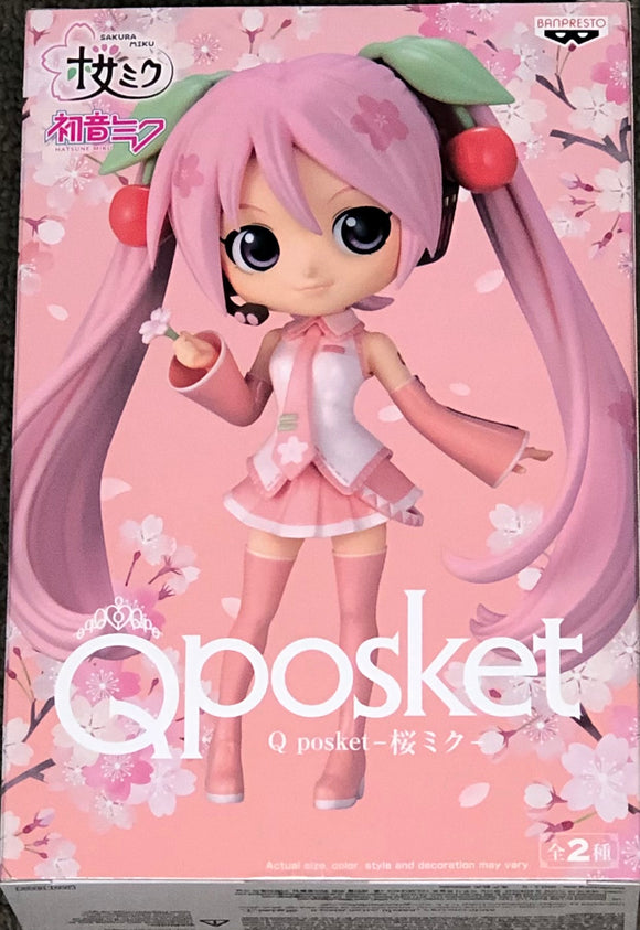 Vocaloid Q Posket Sakura Miku (Ver.B)