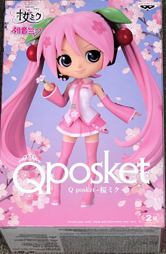 Vocaloid Q Posket Sakura Miku (Ver.A)