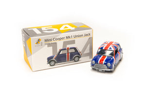 Tiny City Die-cast Model Car – Mini Cooper Mk 1 Union Jack #154