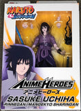 Naruto Shippuden Anime Heroes - Sasuke Uchiha Rinnegan / Mangekyo Sharingan Action Figure