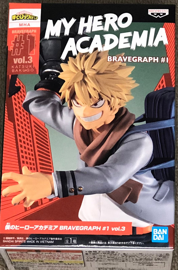 My Hero Academia Bravegraph #1 Vol.3 Katsuki Bakugo (JAIA ver.)