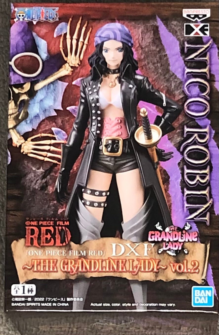 One Piece Film RED Nico Robin DXF The Grandline Lady Vol.2 figure, Banpresto