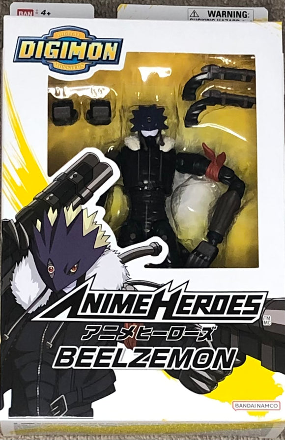 Digimon Anime Heroes Beelzemon Action Figure