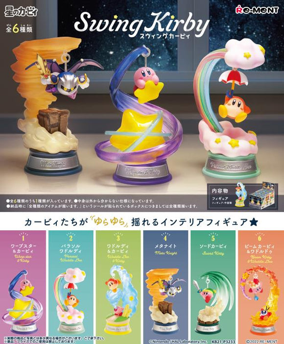 Re-Ment - Kirby's Dream Land Swing (Set of 6)