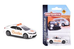 Majorette - 13 CABS Taxi Toyota Corolla Altis White