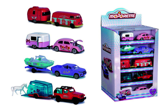 Majorette - Pink Drivez Trailer Series Assorted