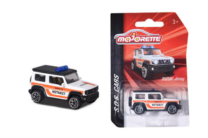 Majorette - S.O.S Series  Suzuki Jimny Notarzt Emergency Rescue