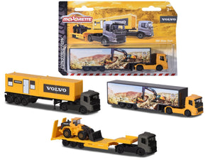 Majorette - Construction Series Volvo Transporter Assorted