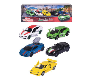 Majorette - Dream Cars Italy 5 cars Gift Pack