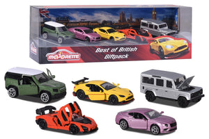Majorette - Best of British 5 cars Gift Pack